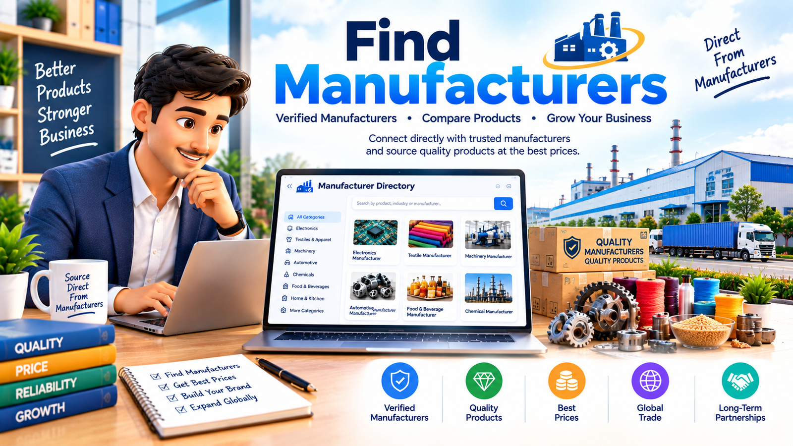 Find Manufacturers | Indian Manufacturers & Suppliers